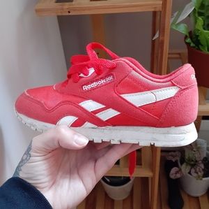 Reebok classic nylon sneakers size 12c